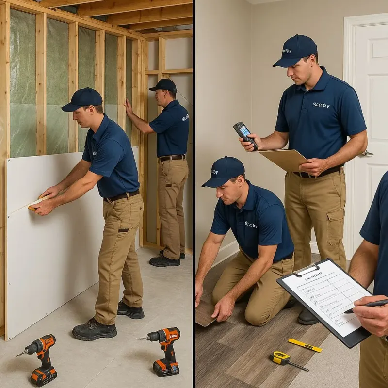 Repairs and Reconstruction process in Peotone, IL